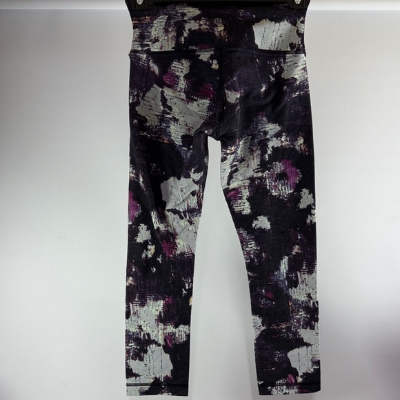 Lululemon Wunder Under Pant Leggings Kara Blossom Multi size 4 - Picture 11 of 11